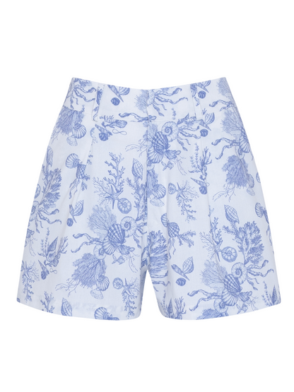 Randi Barry | Linen Women’s Shorts | Toile de Sea